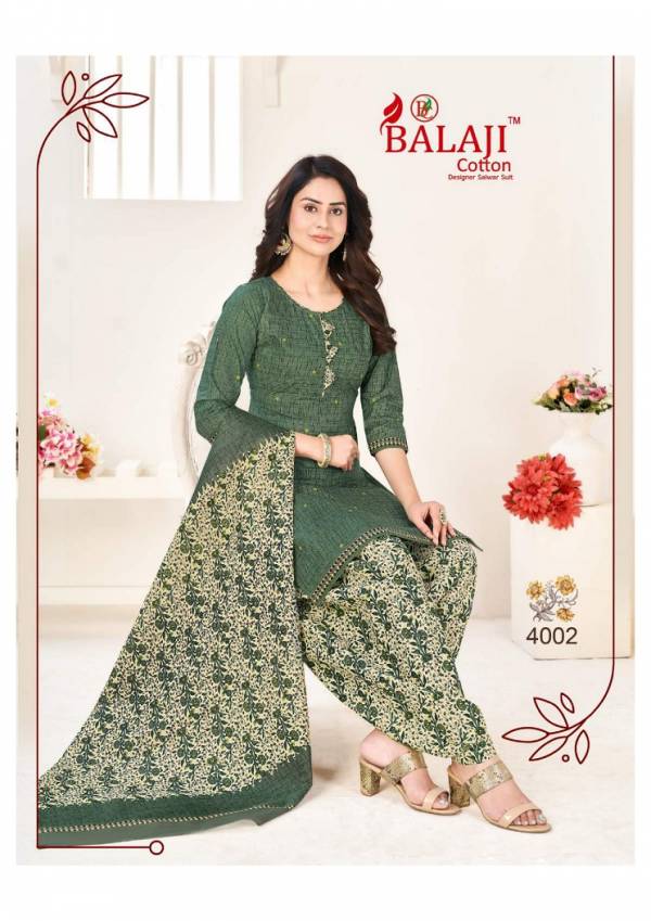 Balaji Sui Dhaga 4 Casual Wear Cotton Printed Ready Made Dress Collection